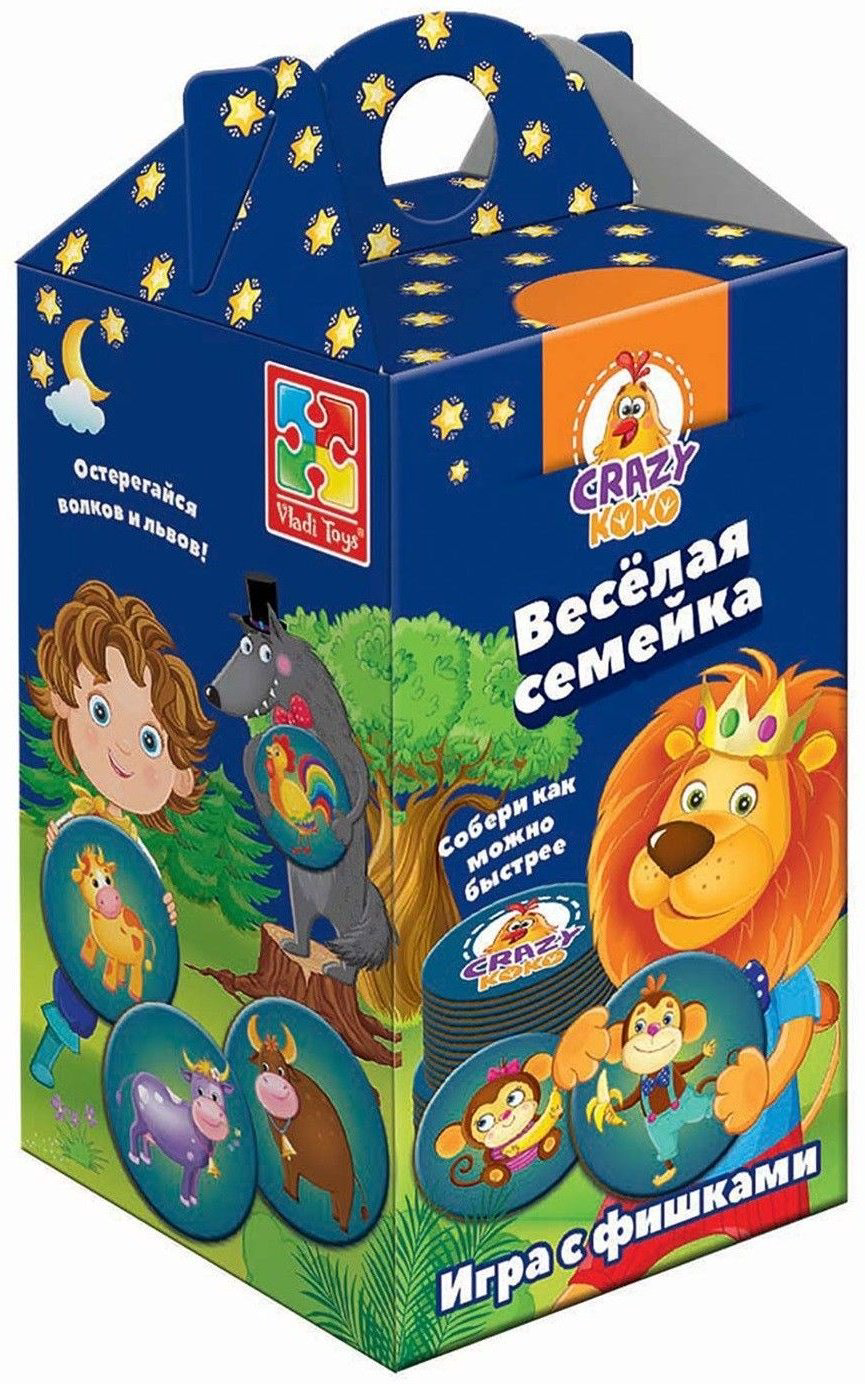 Обучающий набор Vladi Toys Веселая семейка купить,NaN