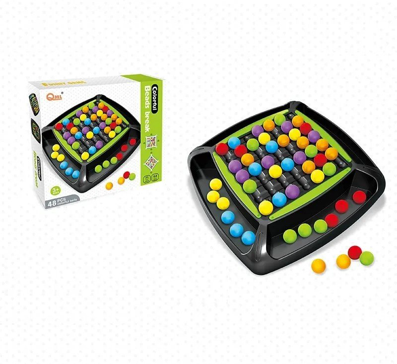 Настольная игра Настольная логическая игра с цветными шариками/Rainbow Ball Matching Game купить,NaN