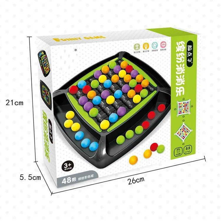 Настольная игра Настольная логическая игра с цветными шариками/Rainbow Ball Matching Game купить,NaN