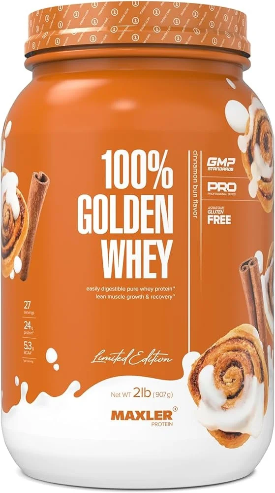 Протеин Maxler 100% Golden Whey Cinnamon 2337 900гр