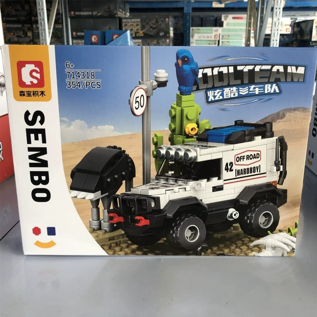 Конструктор Конструктор SEMBO CoolTeam Гонка 714318. 354 деталей, деталей 354 шт купить,NaN