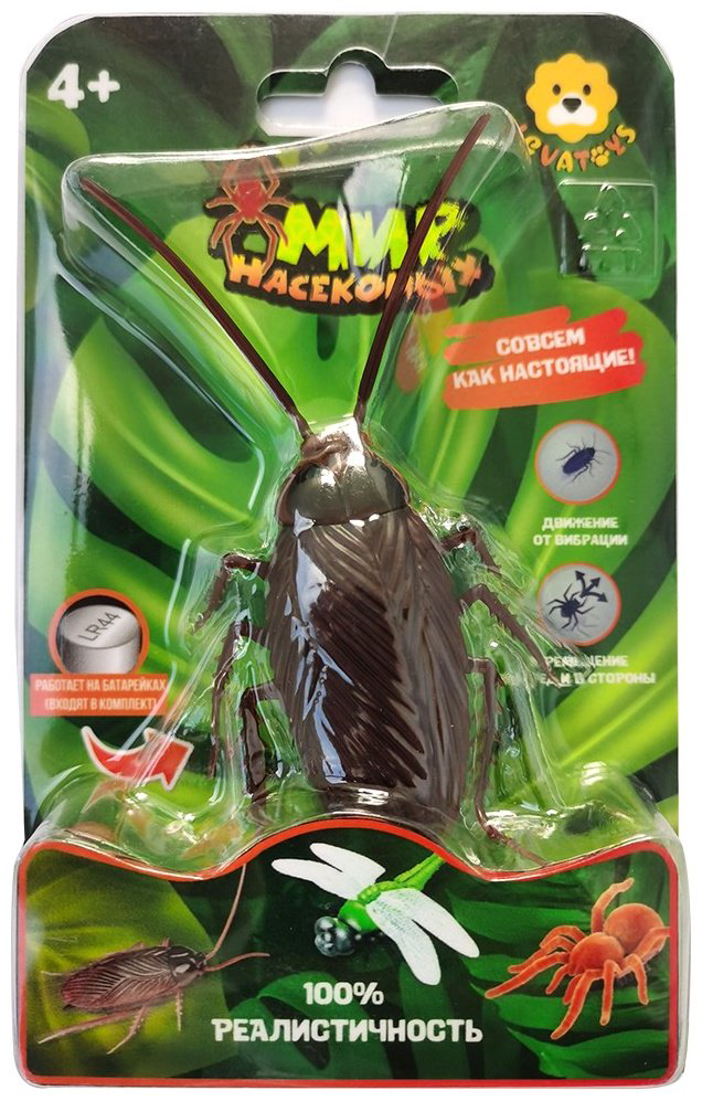 Фигурка LEVATOYS Таракан 6 см 1 шт купить,NaN