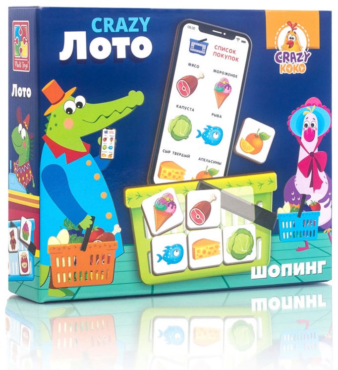 Головоломка Vladi Toys лото купить,NaN