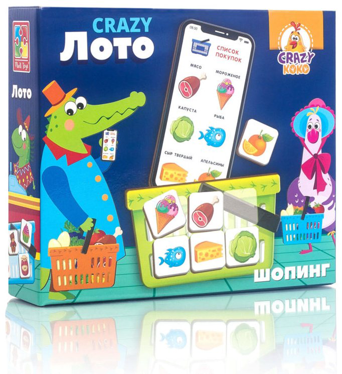 Головоломка Vladi Toys лото купить,NaN