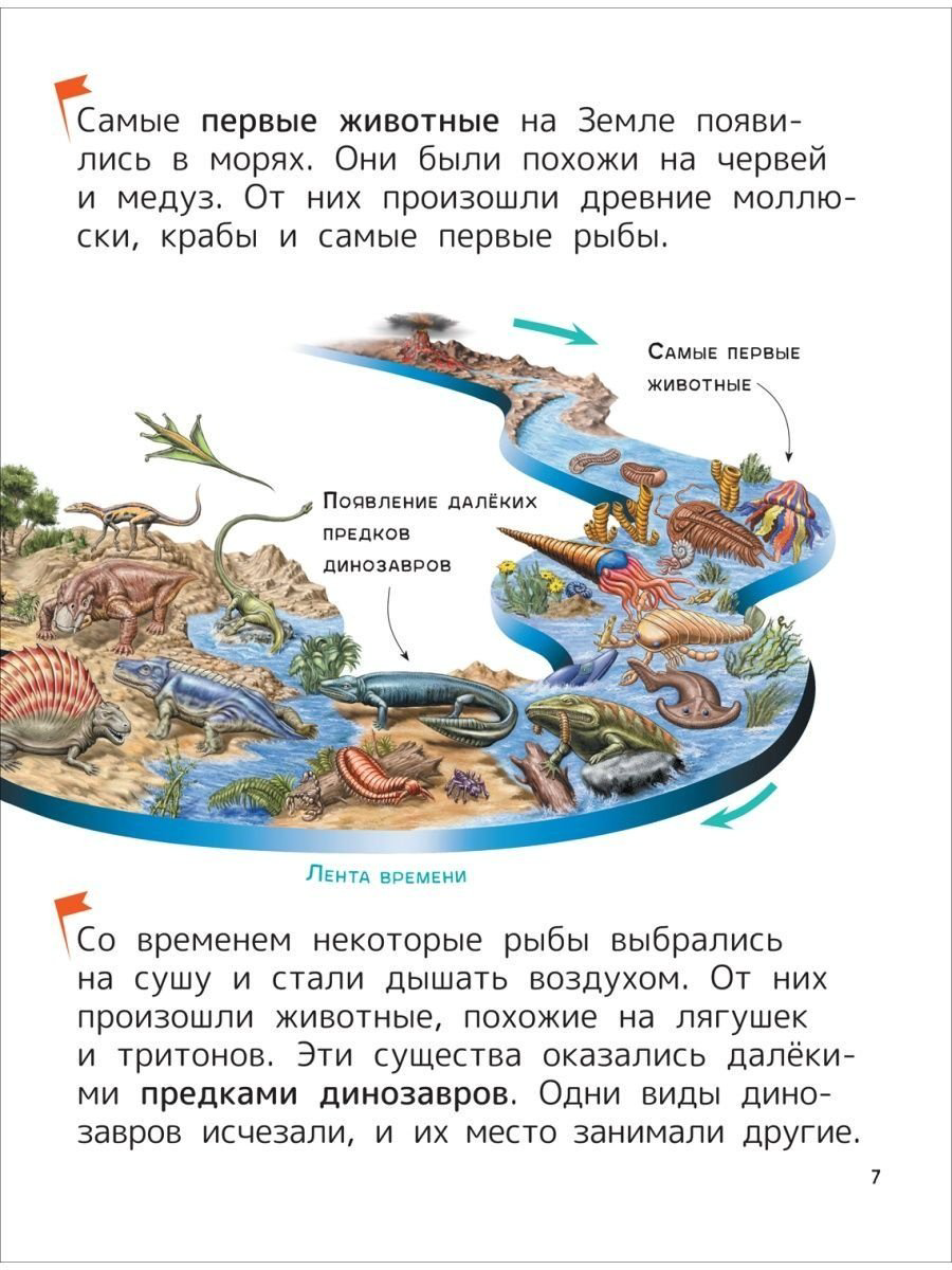 Книга Травина И. В.: Динозавры. Энциклопедия для первого чтения с крупными буквами купить,NaN