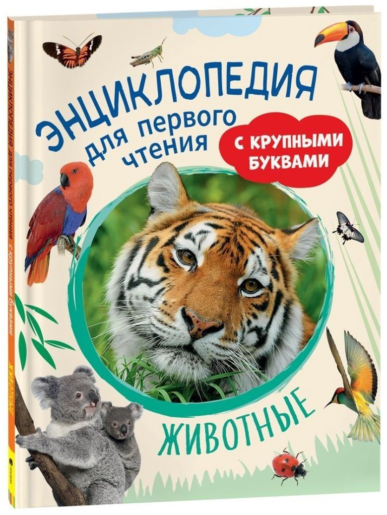 Книга Гальцева С. Н., Клюшник Л. В.: Животные. Энциклопедия для первого чтения с крупными буквами купить,NaN