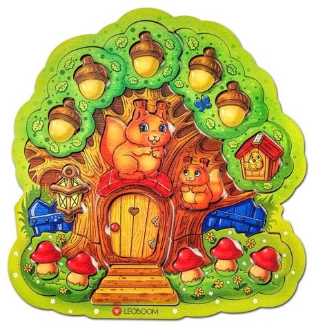 Головоломка LEOBOOM Животный мир купить,NaN