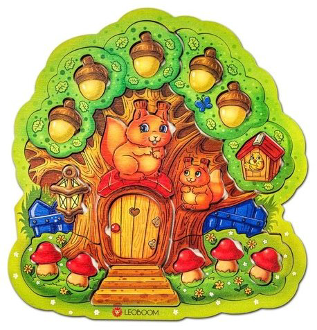 Головоломка LEOBOOM Животный мир купить,NaN