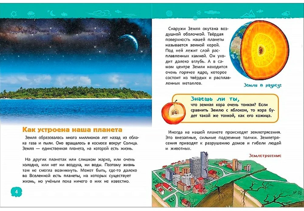Книга Энциклопедия для детского сада Планета Земля купить,NaN