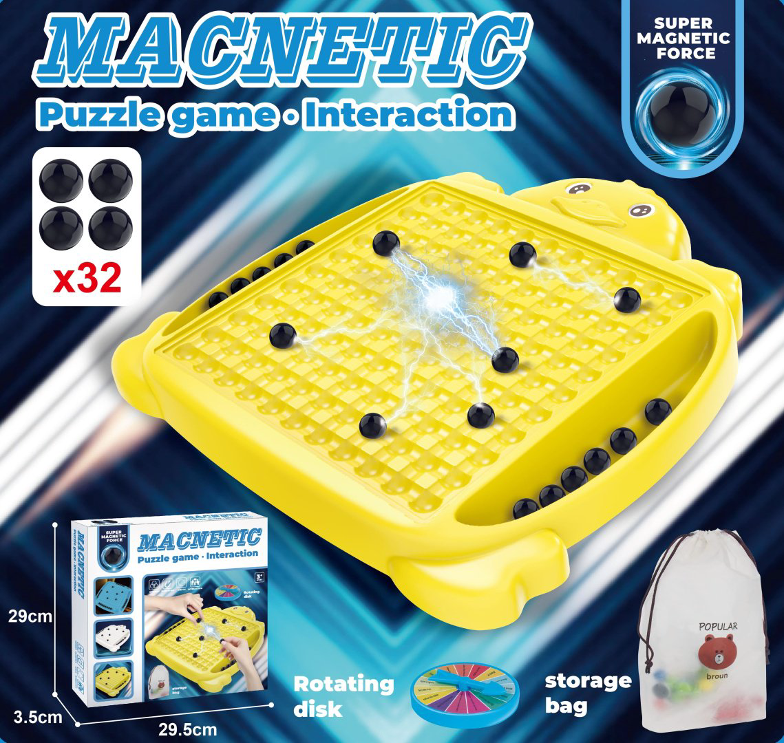 Настольная игра Настольная игра с магнитными шариками 32 дет. PVC Yellow купить,NaN