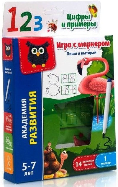 Настольная игра Vladi Toys Цифры и примеры VT5010-04