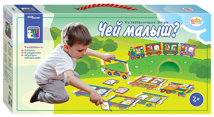 Пазл Step Puzzle Чей малыш купить,NaN