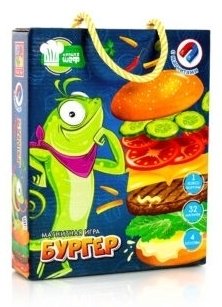 Vladi toys INT-00010 Магнитная игра Бургер