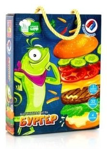 Vladi toys INT-00010 Магнитная игра Бургер купить,NaN