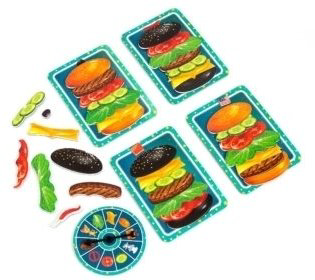 Vladi toys INT-00010 Магнитная игра Бургер купить,NaN
