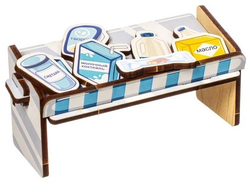 WoodLand Toys Супермаркет. Пекарня и молочные продукты 7981456 купить,NaN
