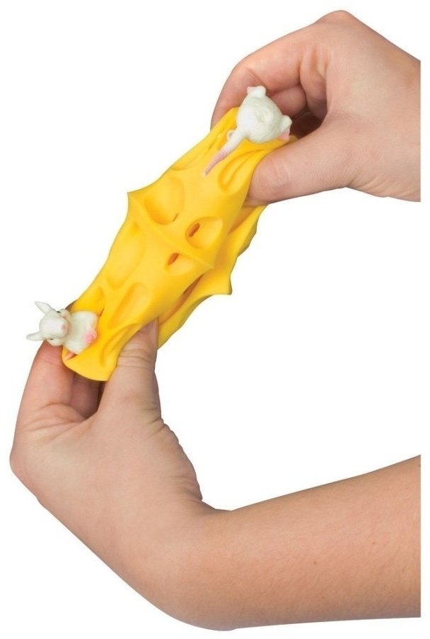 Игрушка-мялка Kabi Мышки в сыре - ForteMarket Игрушка-мялка Kabi Мышки в сыре купить,0