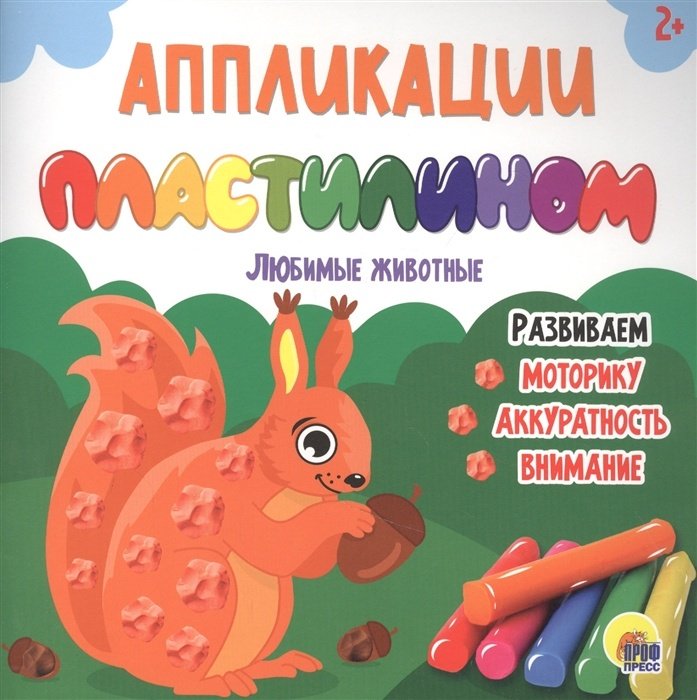 Книга АППЛИКАЦИИ ПЛАСТИЛИНОМ. ЛЮБИМЫЕ ЖИВОТНЫЕ купить,NaN
