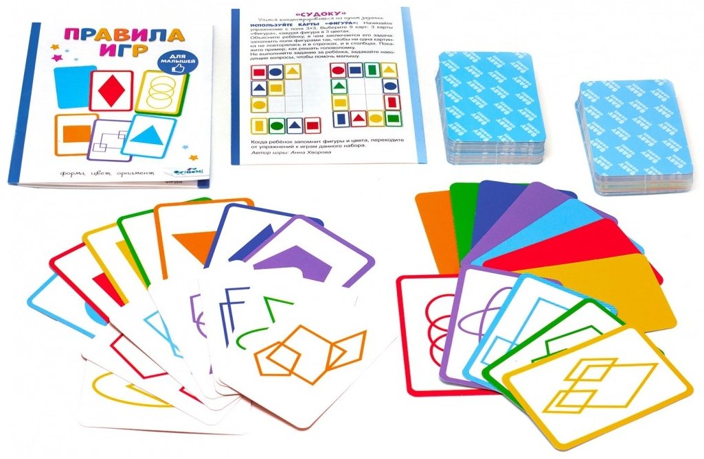 Baby games Дидактический набор. Форма, цвет, орнамент купить,NaN