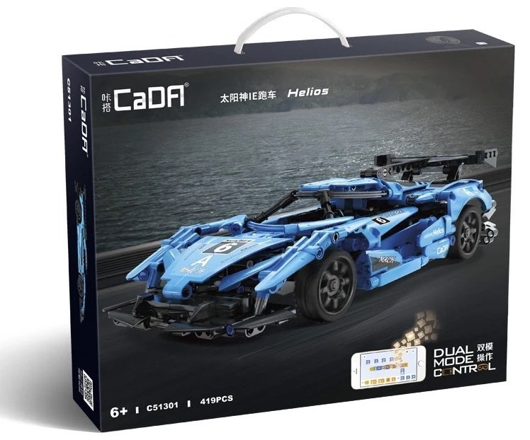 Конструктор CaDa Technic Спорткар Helios, деталей 400 шт
