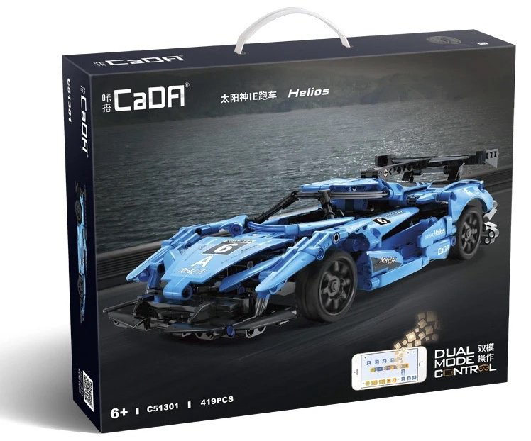 Конструктор CaDa Technic Спорткар Helios, деталей 400 шт купить,NaN