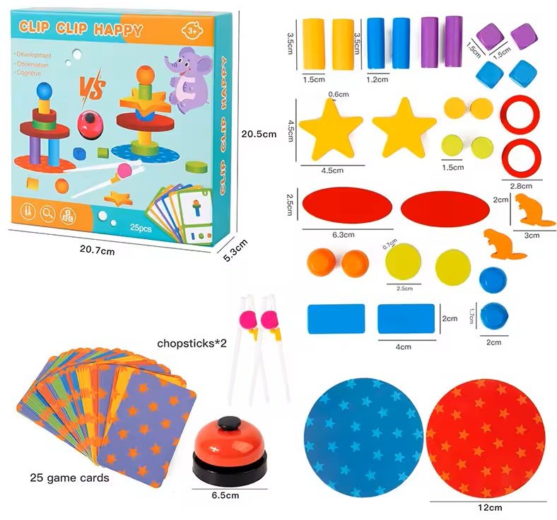 Деревянная игра-балансир по карточкам - ForteMarket Деревянная игра-балансир по карточкам купить,0