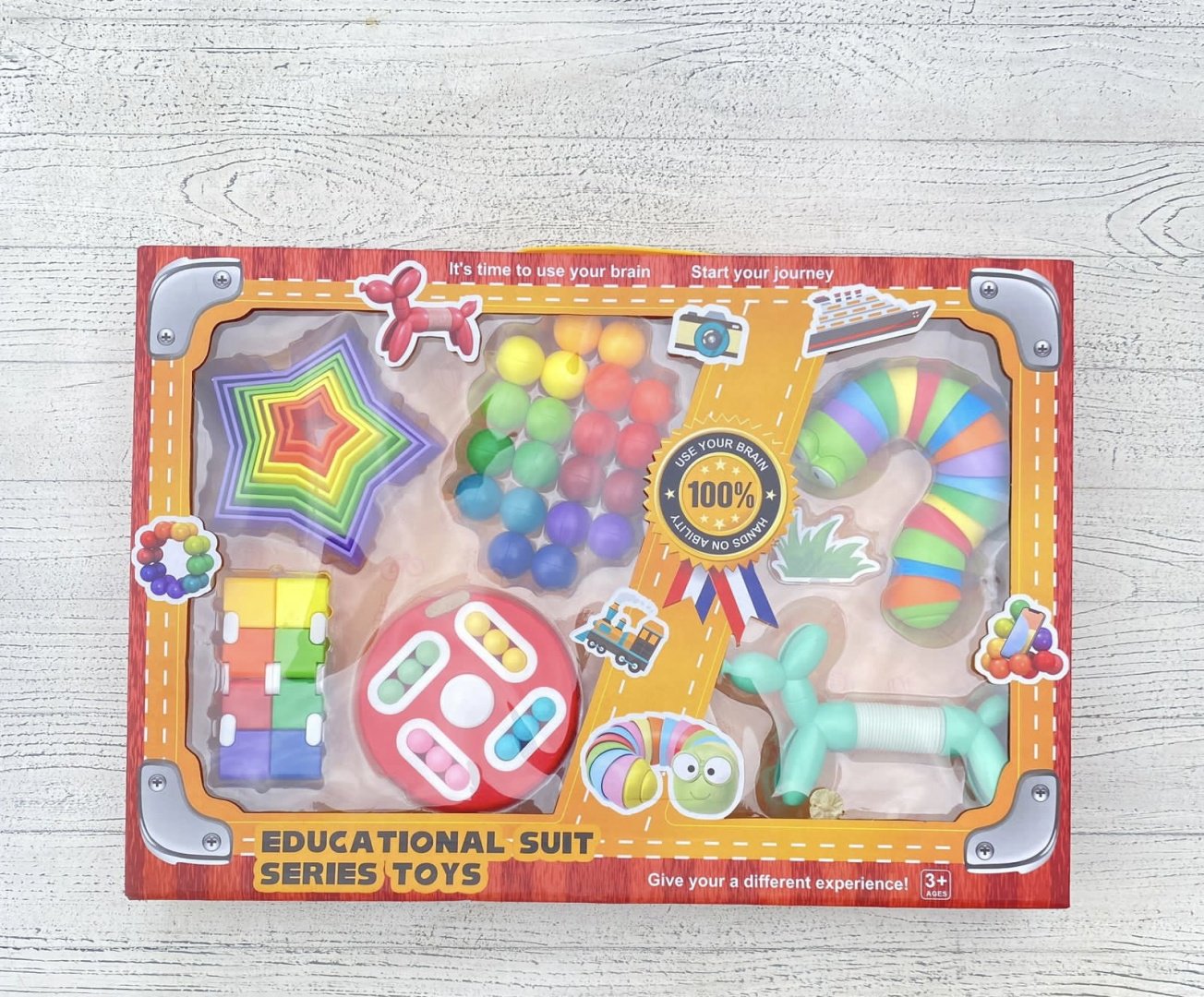 Educational toys Набор антистрессовых игрушек 6665 мультиколор купить,NaN