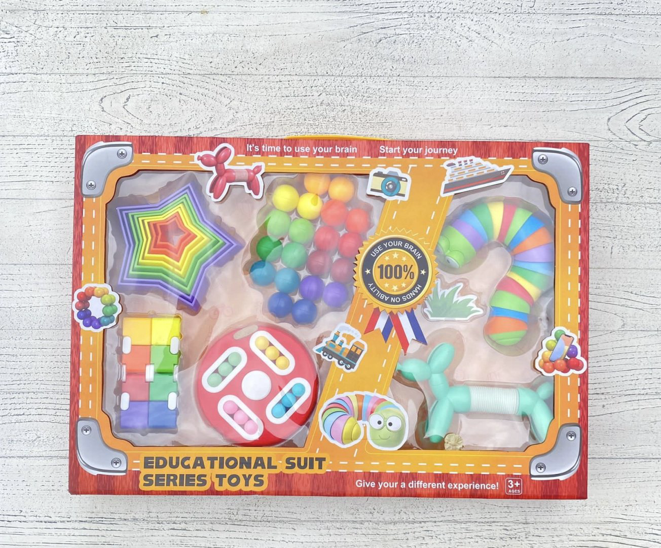 Educational toys Набор антистрессовых игрушек 6665 мультиколор купить,NaN