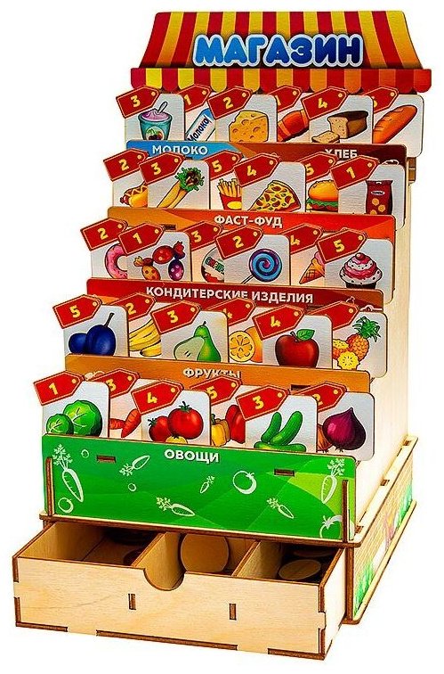 Настольная игра Smile Decor Магазин П1013 - ForteMarket Настольная игра Smile Decor Магазин П1013 купить,0