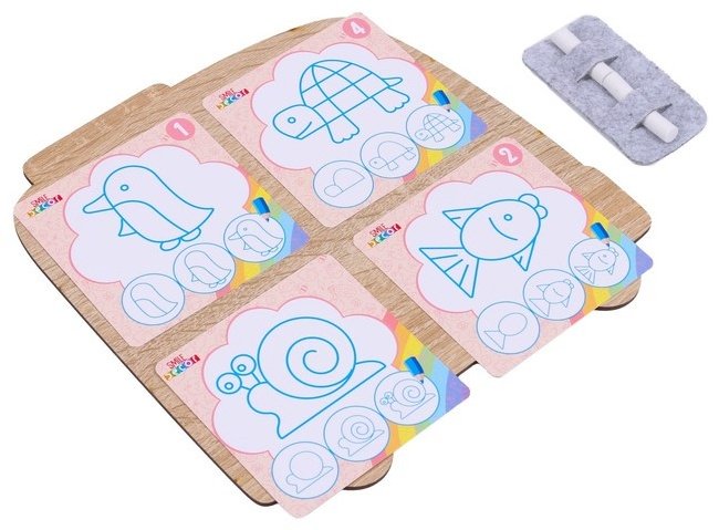 Доска для рисования Smile Decor Автобус черный