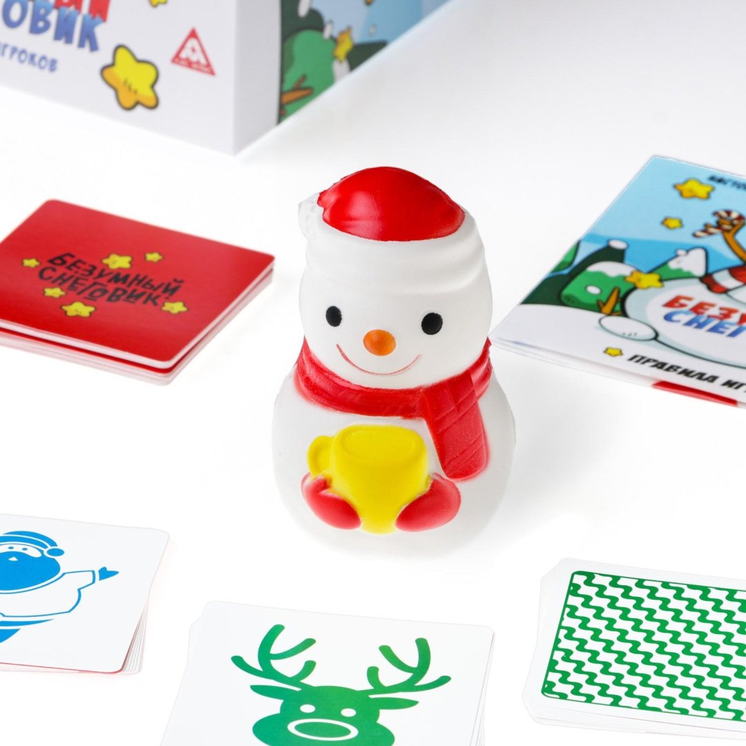 Настольная игра Лас Играс Безумный снеговик 4363524 - ForteMarket Настольная игра Лас Играс Безумный снеговик 4363524 купить,0
