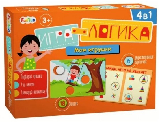 Настольная игра FunTun Мои игрушки F1199002Р