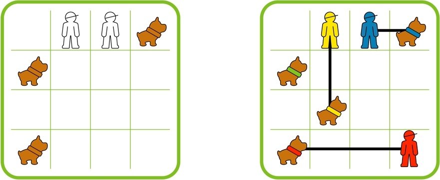 Настольная игра Настольная логическая игра Прогулка с собакой купить,0