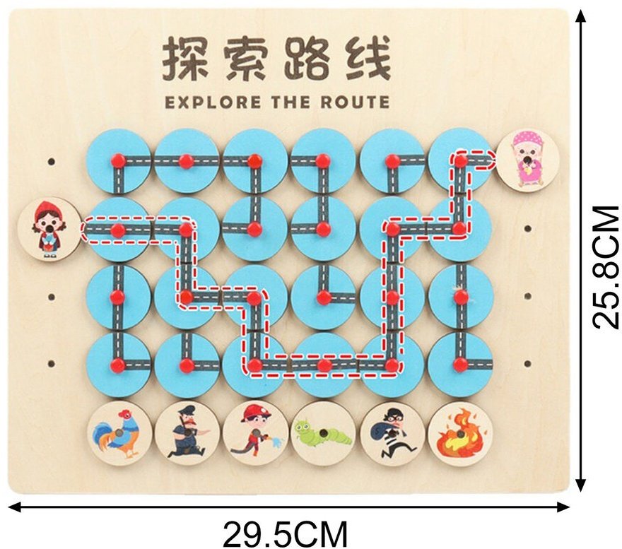 Настольная игра Головоломка Извилистые тропинки Explore Route - ForteMarket Настольная игра Головоломка Извилистые тропинки Explore Route купить,0
