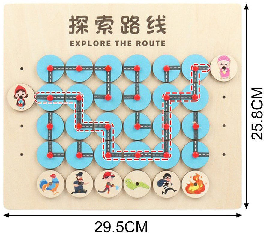 Настольная игра Головоломка Извилистые тропинки Explore Route купить,NaN