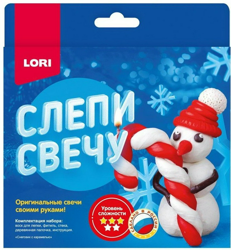 LORI Снеговик с карамелью Пз/С-017