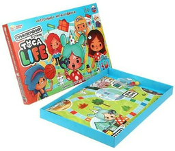 Настольная игра Настольная игра-ходилка Приключения в стиле Toca Life