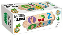 Десятое Королевство Кубики на оси Счет 3 кубика 02960
