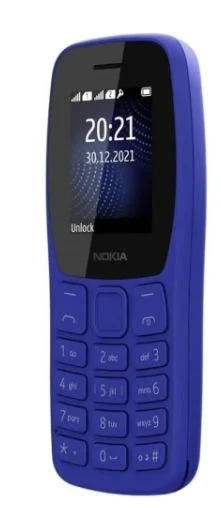 Мобильный телефон Nokia 105 TA-1416 Blue 