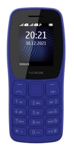 Мобильный телефон Nokia 105 TA-1416 Blue 