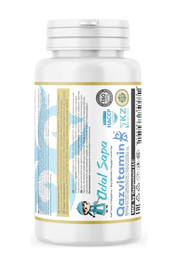 БАД Qazprotein D-3 2000 IU 4591 120 капсул купить,NaN