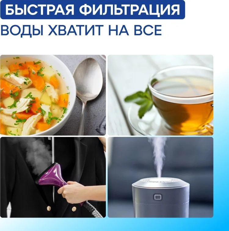 Система обратного осмоса Аквафор DWM-101S Морион с краном белая купить,99450