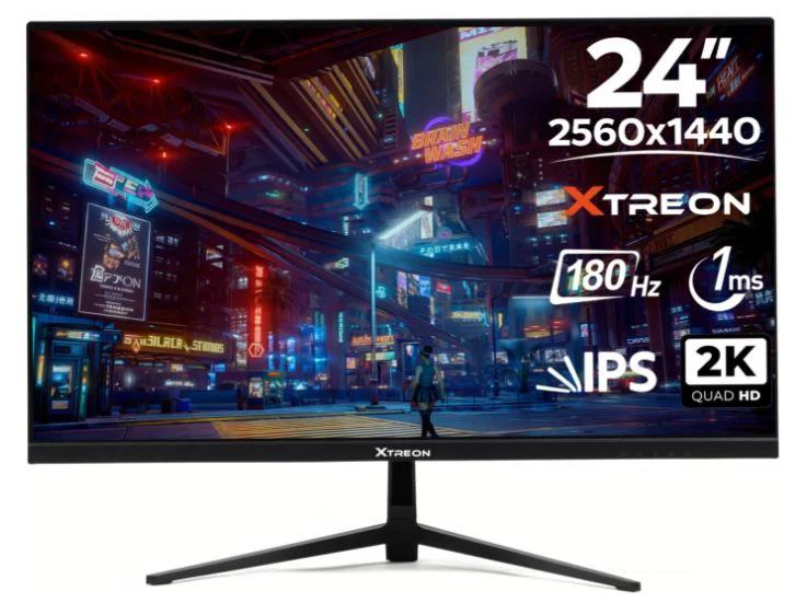 Монитор Xtreon XT24N1 23.8" Black + подарок
