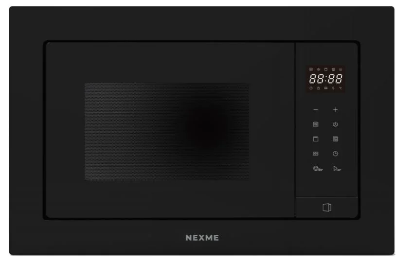 Микроволновая печь встраиваемая NEXME TG20MS Черный