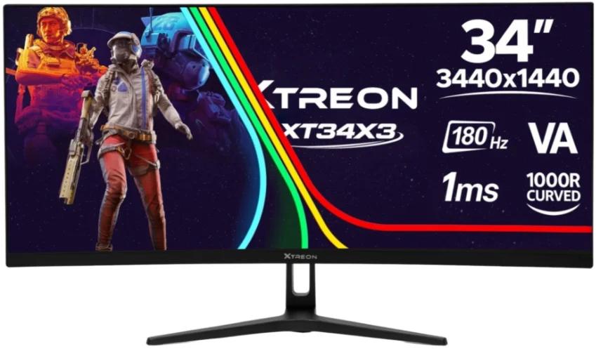Монитор Xtreon XT34X3 34" Black