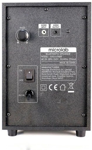 Колонки компьютерные Microlab COOUL118BT черные