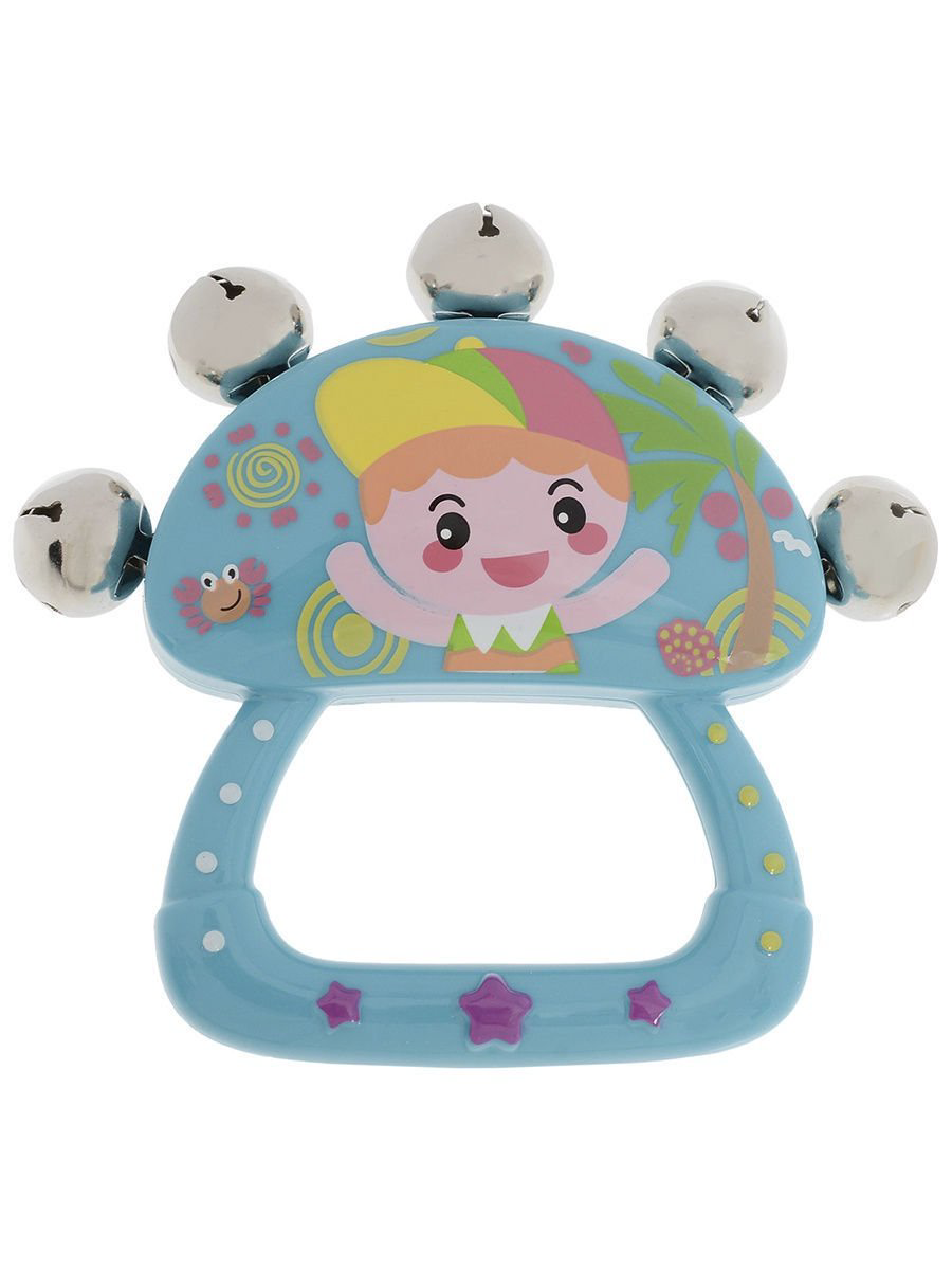 Игрушка развивающая Hola Бубенцы голубая купить,NaN