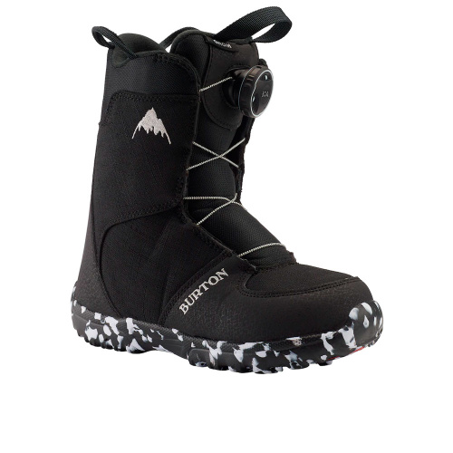 Ботинки сноубордические Burton Grom Boa 2023 15089102001 черные 33 купить,NaN