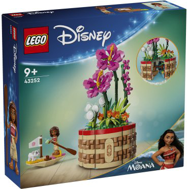 LEGO Цветочный горшок Моаны Disney 43252, деталей 619 шт купить,NaN