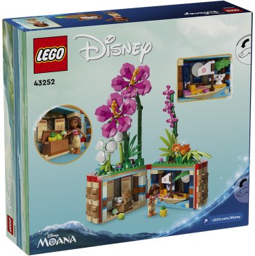 LEGO Цветочный горшок Моаны Disney 43252, деталей 619 шт